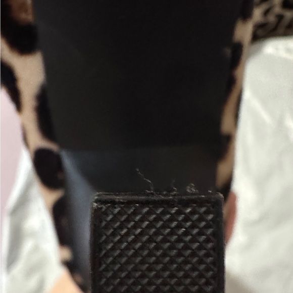 Steve Madden Leopard Print Heeled Ankle Boots Women’s 7.5 New No Box - Picture 7 of 8